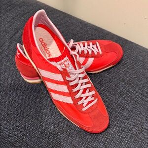 Adidas SL 72 OG SHOES - Red + Violet Stripe